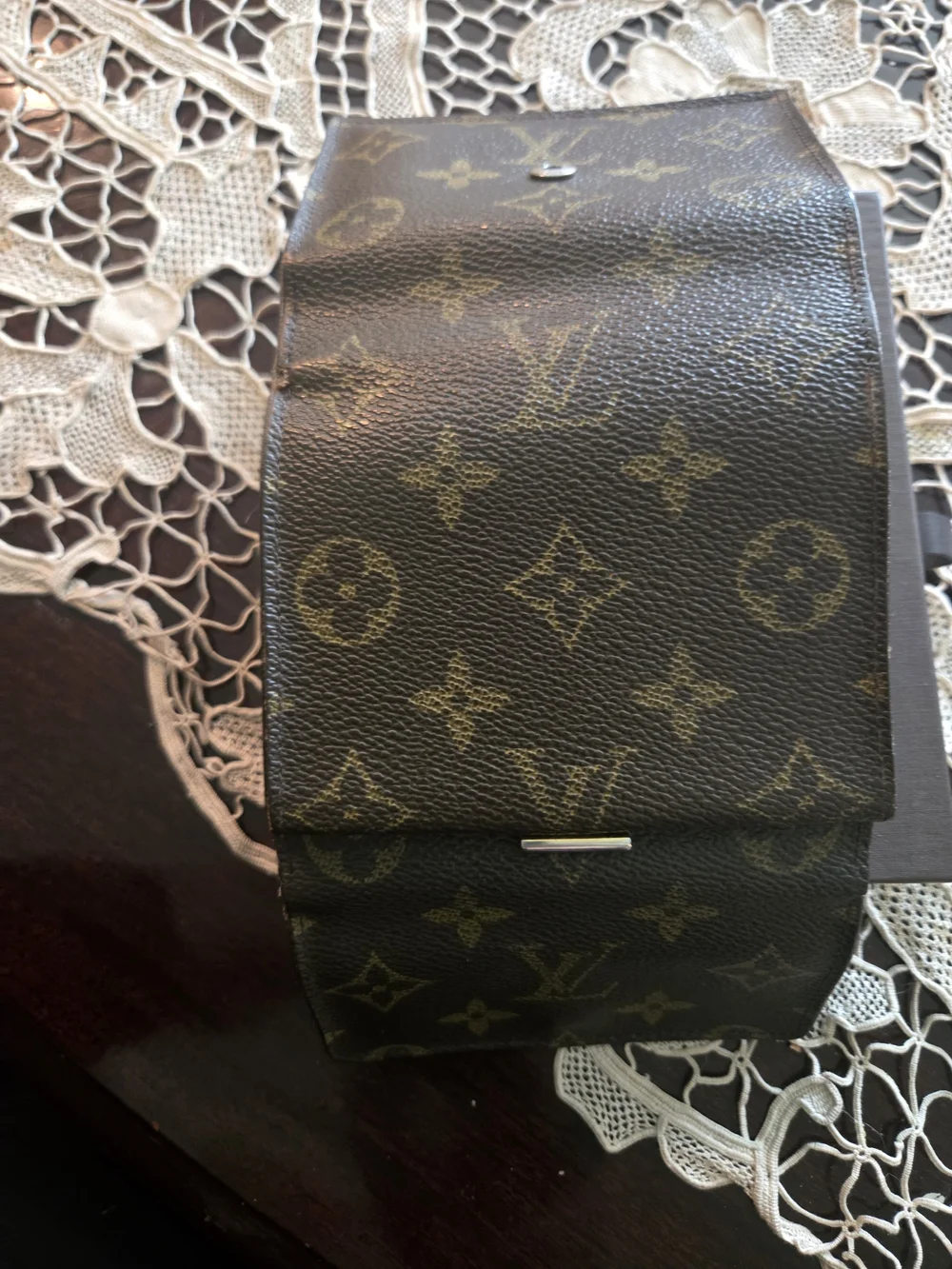 Louis Vuitton Vintage Monogram Brown Women's Wallet